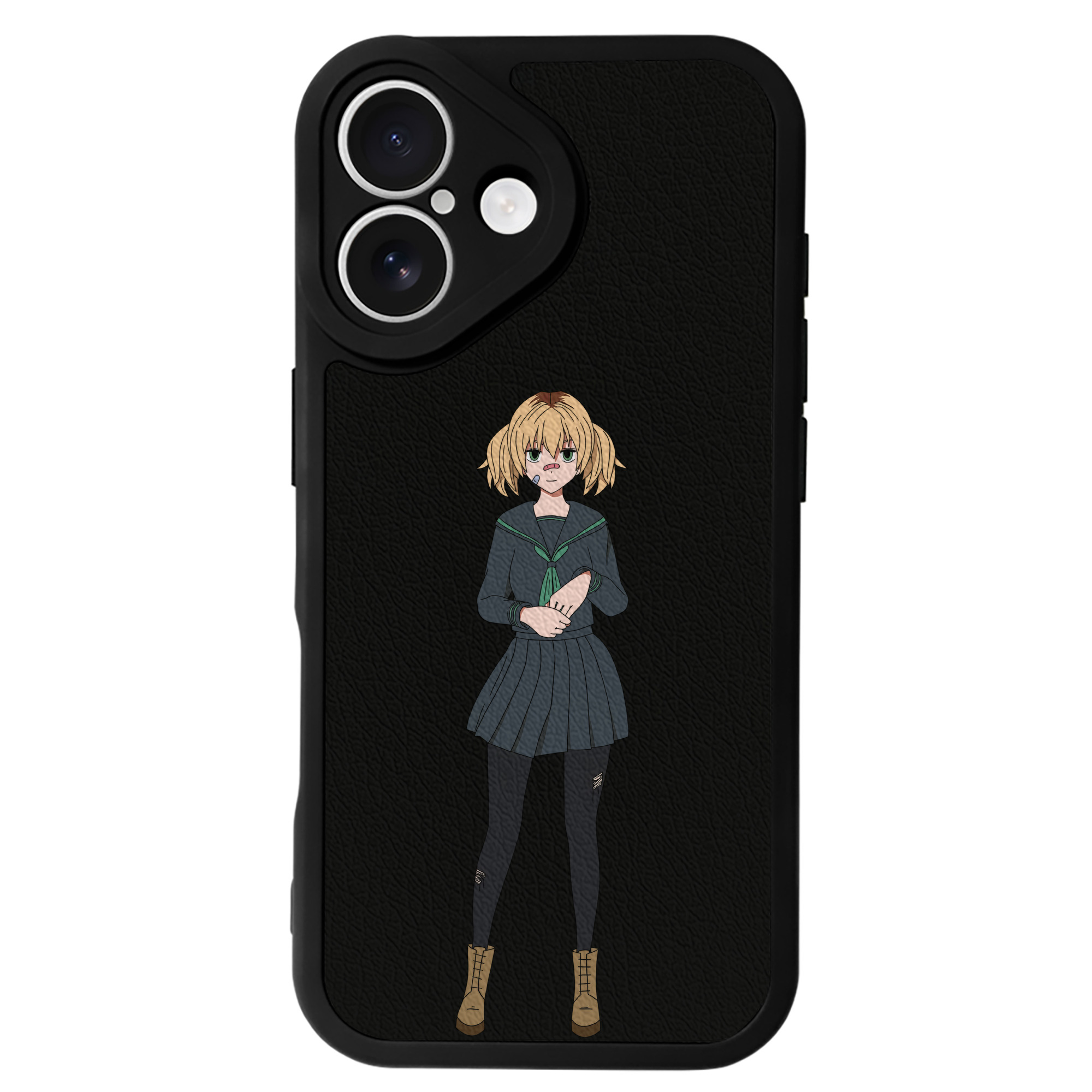 （画像用） 東京リベンジャーズ Tokyo Revengers 【iPhone 16シリーズ対応】シリコンスマホケース（レザー調） 材質：シリコン